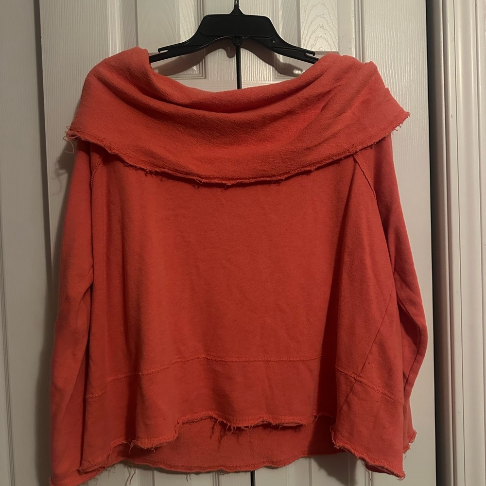 Free People Off-Shoulder Sweater
